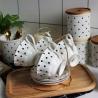 Buy cheap Business Gifts Occasion Vintage Porcelain Tea Cups And Saucers With Golden Handle from wholesalers