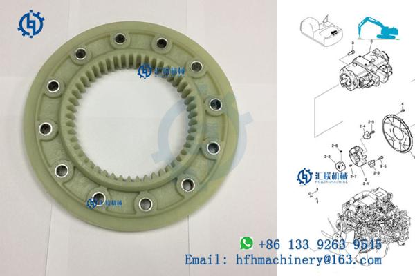 Buy cheap Low Noise 6WG1 Rubber Flange Coupling For Hitachi ZX450LC ZX470 Excavator from wholesalers