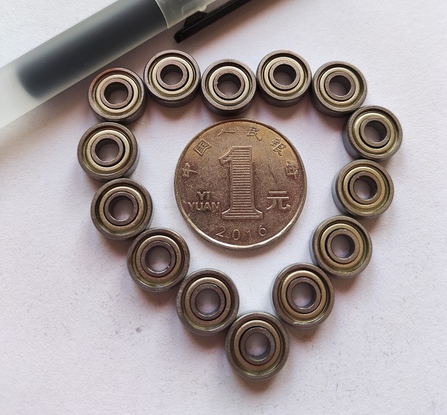 High Precision Miniature Flange Bearing Deep Groove Ball Bearing 694zz