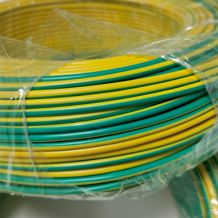 100m Photovoltaic Copper Ground Earth Cable 300/500V 450/750V