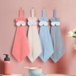 Bathroom Microfiber Cartoon Printed Hand Towel Children