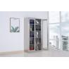 Buy cheap Two Door Hospital Storage Cabinet Knock Down Medicine Cabinet With Shelf from wholesalers