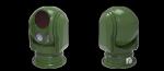 Lightweight Gyro Stabilised EO IR Systems Gimbal For Acquisition Recognition
