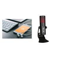 Buy cheap Lightweight 5V USB 2.0 Karaoke Singing Mic 170mmx47.5mm product