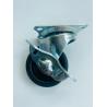 Buy cheap Light Duty 1inch to 3inch Furniture Rubber Black Swivel Castor with Request Sample from wholesalers