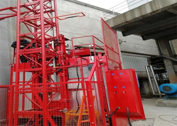Buy cheap Elegant Appearance Passenger And Material Hoist , Construction Site Elevator from wholesalers