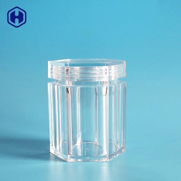 Buy cheap Transparent PS Food Grade Plastic Jars Recyclable Food Sample Containers from wholesalers