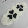 Buy cheap 65x180 Plush Faux Sheepskin Carpet White Fur Rug from wholesalers