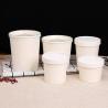 Buy cheap Cold Liquids Take Away BPA Free Soup Noodle Custom Print Disposable White Paper Bowl from wholesalers