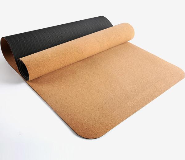Buy cheap 183x65x0.7cm Custom Cork Yoga Mat Eco Friendly Extra Thickened Widen from wholesalers
