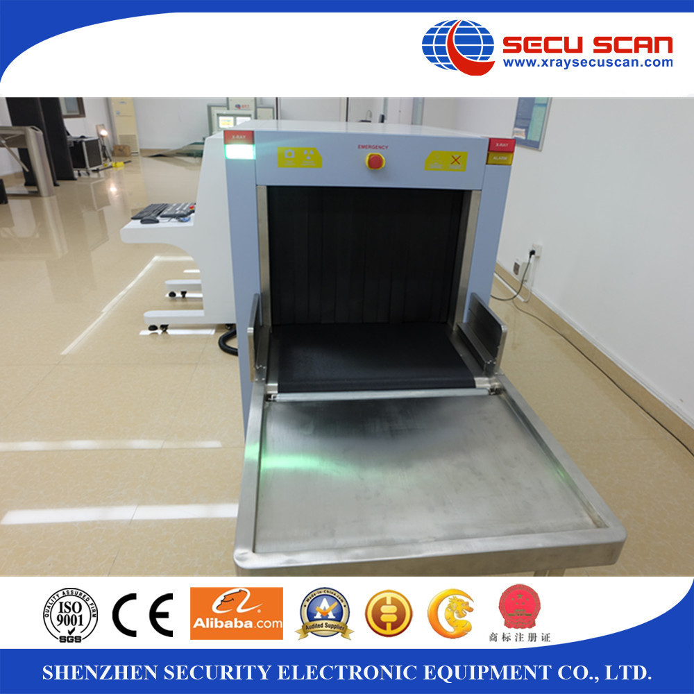 Dual view AT6550D X Ray Scanning Machine Baggage with medium tunnel size