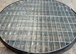 Galvanized Pressed Locked Steel Grating Trench Cover / Stainless Steel Drain