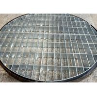 Buy cheap Galvanized Pressed Locked Steel Grating Trench Cover / Stainless Steel Drain product