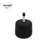 Buy cheap KR-P0266 55mm Plastic Furniture Legs Replacement , Black Sofa Feet Strong Load Bearing from wholesalers