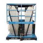 Lightweight Easy Use Vertical Mast Lift Aluminium Alloy Electric