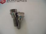 Buy cheap DIN 6923 Titanium Standard Parts , Titanium Flange Bolts M8 Hex Ti6al4v Material from wholesalers