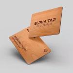 Factory Price RFID Nfc Tag 213/215/216 Chip Wood Holder Business Card Wooden