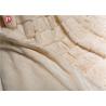 Buy cheap Extra Cozy Faux Rabbit Fur Blanket ,square embossed Faux Fur Animal plush Couch Blanket from wholesalers