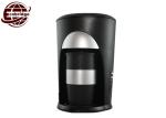Drip Portable Household Coffee Makers Black With Mini Single Travel Mug 0.3L