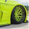 Buy cheap factory Customized 2 piece super deep concave brushed bronze polished lip forged wheel from wholesalers