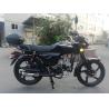 Buy cheap 70cc 110cc Low Cc Sport Bikes , 49cc Matte Black Street Bike With Big Footrest Front Bumper from wholesalers