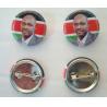 Buy cheap Staff Company Name Badges Tinplate Button Matte Lamination With Safety Pin from wholesalers