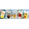Buy cheap Beverage Pouch with Plastic Straw Hand-held Clear Zipper Stand Up Juice Drink Bag,Logo Print beverage packaging sack bag from wholesalers