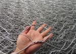 Architecture Stone Cage Wire Mesh Anti Corrosive Galfan Coated Steel