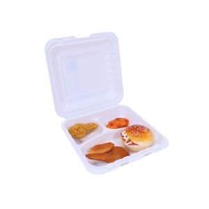 Wholesale Hinged Lid 40%PP 3L disposable food storage containers from china suppliers
