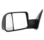Weatherproof Black Side View Mirrors Car Exterior Mirror Plane Glass For Dodge