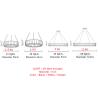 Buy cheap Creative luxury golden iron chandelier restaurant decoration Living Room Carousel Pendant Light(WH-MI-357) from wholesalers