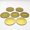 Buy cheap Gold Plated Silicon Dioxide Optical Glass Plate Round Square Quartz Glass Window from wholesalers