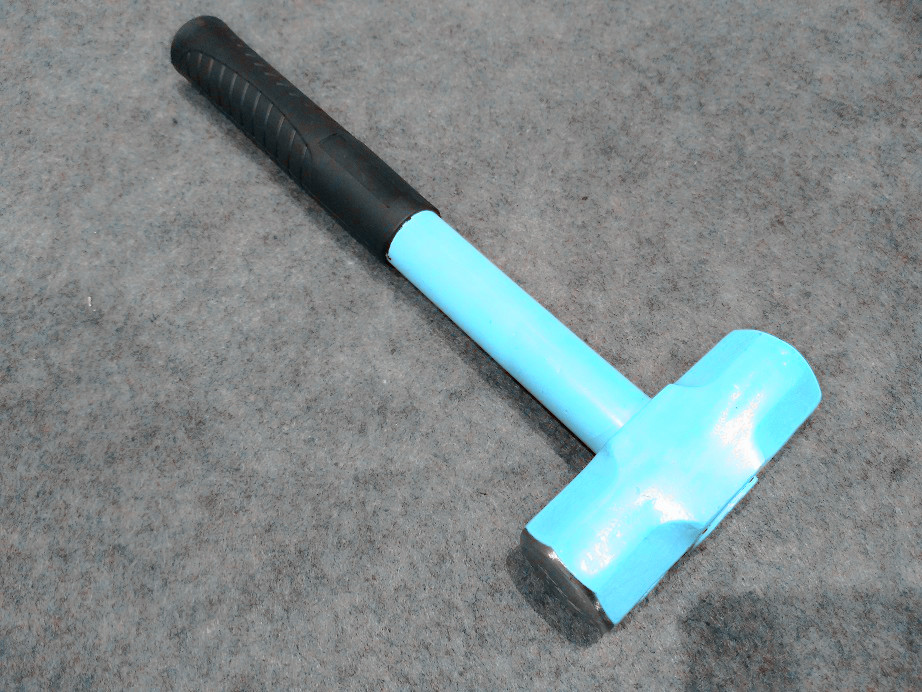 2LB Sledge Hammer (XL0124-2) with powder coated surface, steel pipe handle and good price