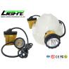 Buy cheap 25000lux 3W 10.4Ah Rechargeable LED Mining Headlamp from wholesalers