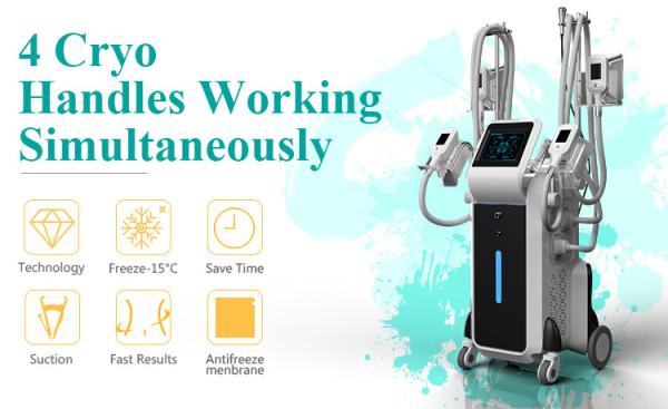 Buy cheap Three modles hot separation technology body contouring fat freezing cryolipolysis machine for clinic from wholesalers