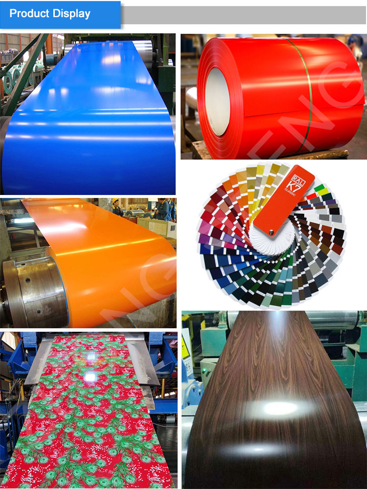 Customizable Thickness RALColor PPGI RAL 3019 PPGI/PPGL Steel Coil Color Coated Steel Coil 3D PPGI Sheet RAL Color Paint