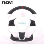 Buy cheap 350mm Tesla Carbon Fiber Steering Wheel Yoke Model 3 X Y Twill Weave from wholesalers