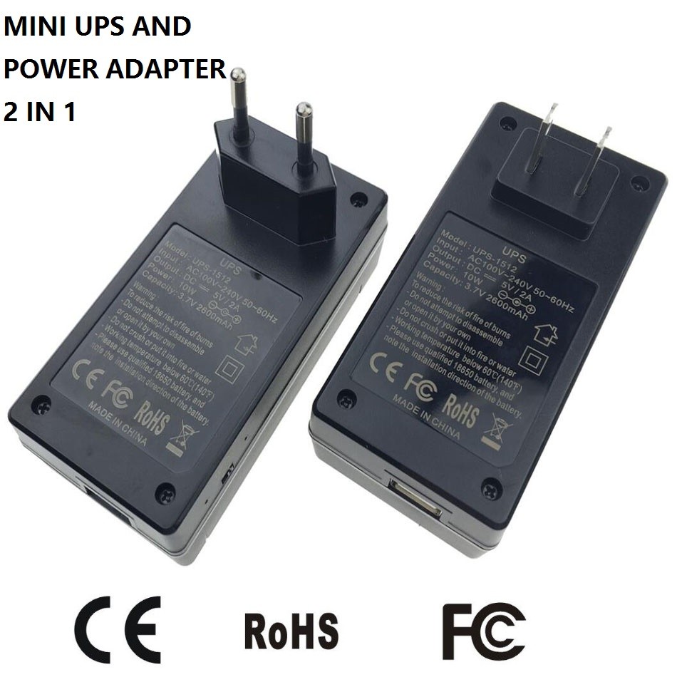 mini ups 5v 2a ups power supply for security mini small size ups