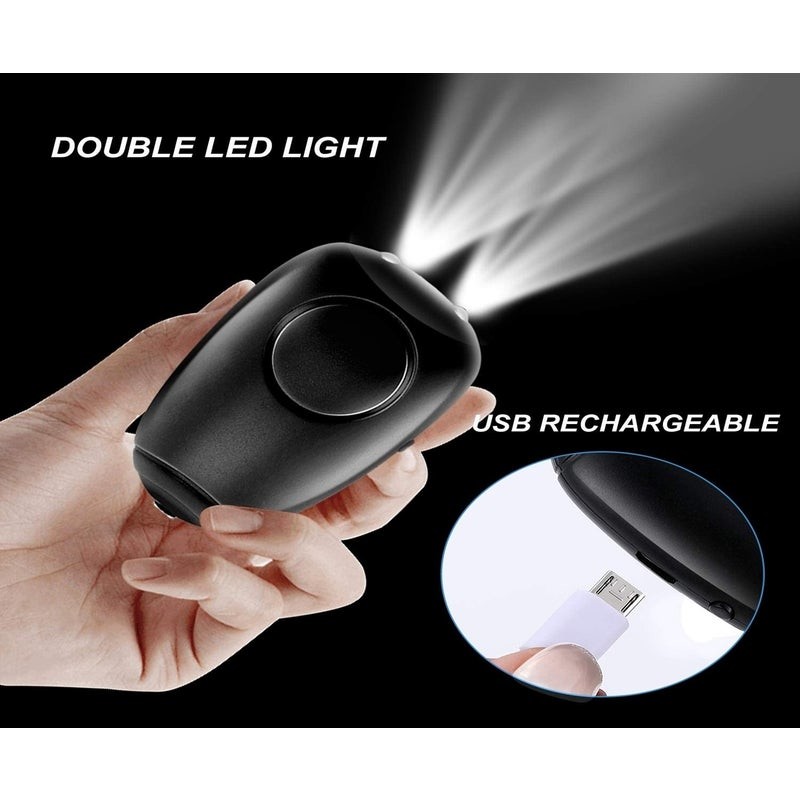 USB Rechargeable Safe Sound Personal DC5V 130mAh Emergency Security Alarm For Seniors Kids