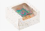 OEM Economical Cardboard Cupcake Boxes Food Grade Takeout Bread Cake Cookie