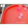 Buy cheap Red Large Inflatable Swimming Pools For Adults Outside Commercial Activity from wholesalers