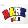 Buy cheap Colorful RARE Chenille Embroidery Patches Eco Friendly With Iron On Back from wholesalers