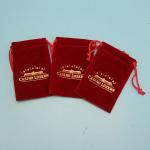 Multi Colors Velvet Drawstring Jewelry Bag Small Size Lightweight For Travel