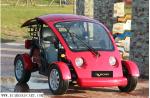 Mini Small Two Seater Golf Cart , Safty 4 Wheel Golf Cart With Vacuum Tire