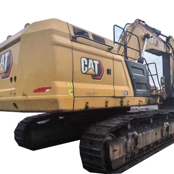 Buy cheap original Giantic 374 Cat Used Crawler Excavators 361kw Rated Power for mining from wholesalers