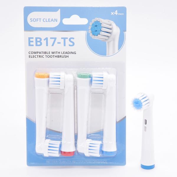 Soft Bristle Electric Toothbrush Spinning Head Ultrasonic Toothbrush Heads Eb17