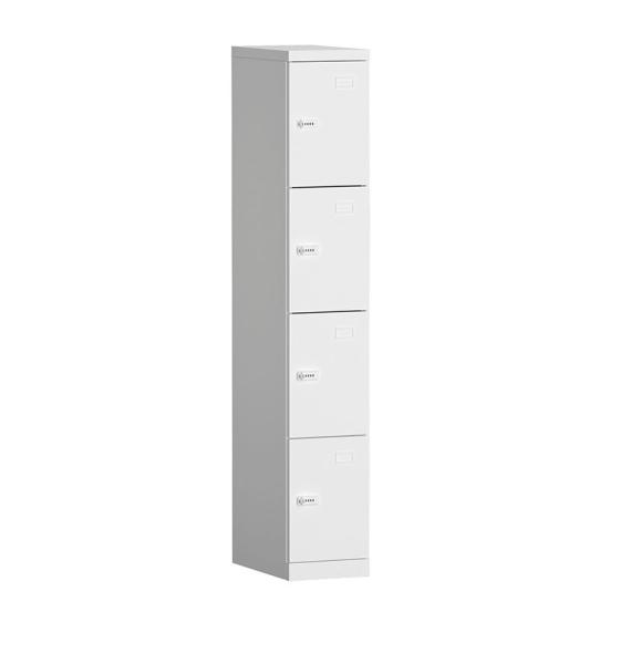 Buy cheap 4 Door Cold Rolling Steel Plate Office Lockers Vertical from wholesalers