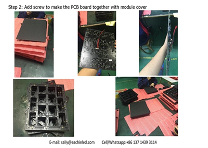 Die Casting Aluminum 3.91mm Rental Led Video Wall Full Color Led Display Screen