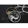 Buy cheap Dragon Designed Zinc Alloy Metal Key Chains Metal Keyrings Antique Gold Silver Plating from wholesalers
