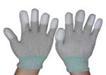 Flexible Esd Clean Room Gloves 20 - 50 G / Pair Knitted Wrist Washable
